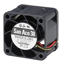 SanAce 山洋3828DC風扇9GV0312J301